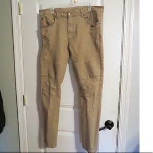 Young & Reckless Moto Jeans Men’s Size 34 like new